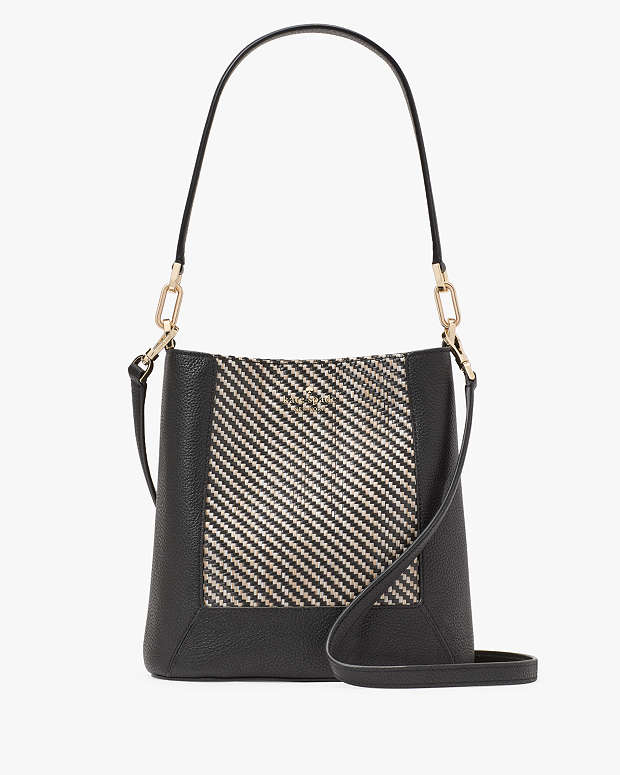 Lena Straw Bucket Bag | Kate Spade Outlet