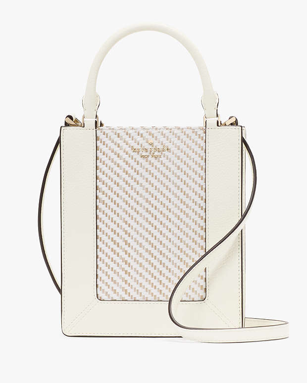 レナ ツートン ストロー ミニ トート | バッグ | ケイト・スペード