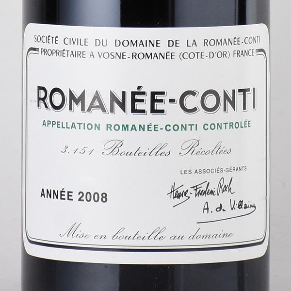 ロマネコンティ ロマネコンティ 2008 ドメーヌ ド ラ ロマネ コンティ