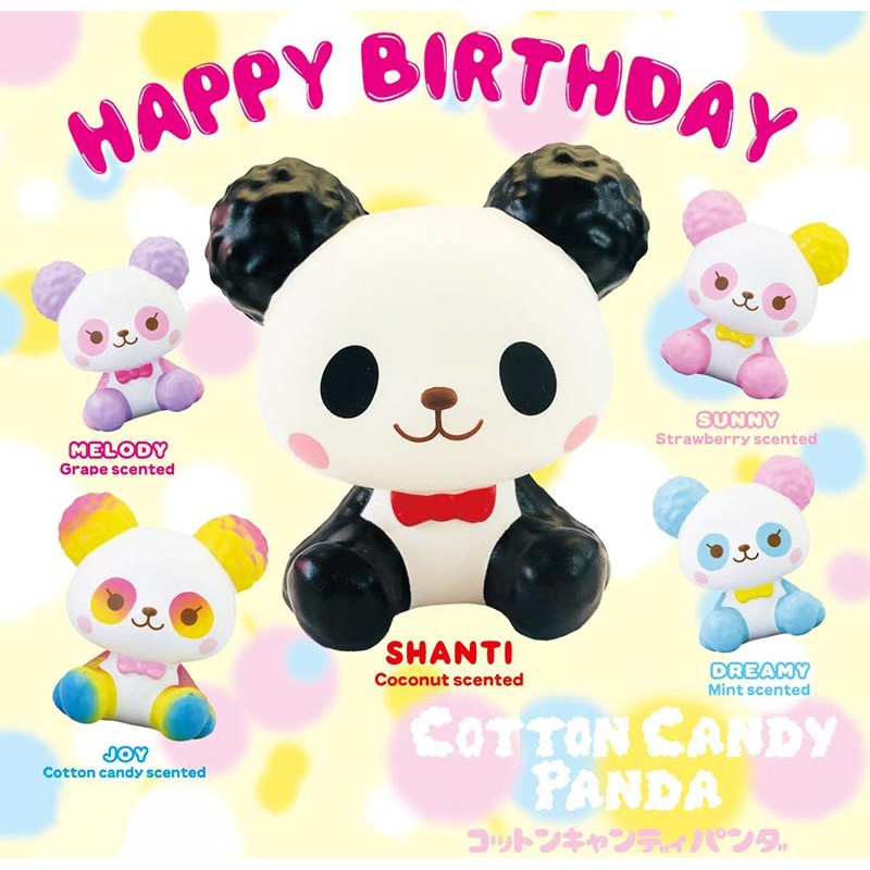 Cotton Candy Panda Shanti Squishy - Kawaii Panda - Making Life Cuter