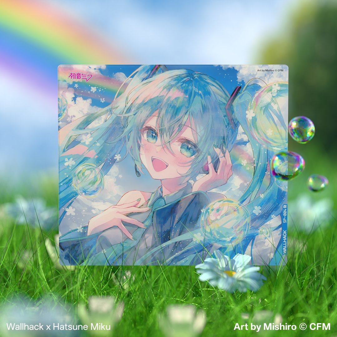 かわいさ満開🌸 初音ミクの夏が WALLHACK からやってくる！『 SP-004
