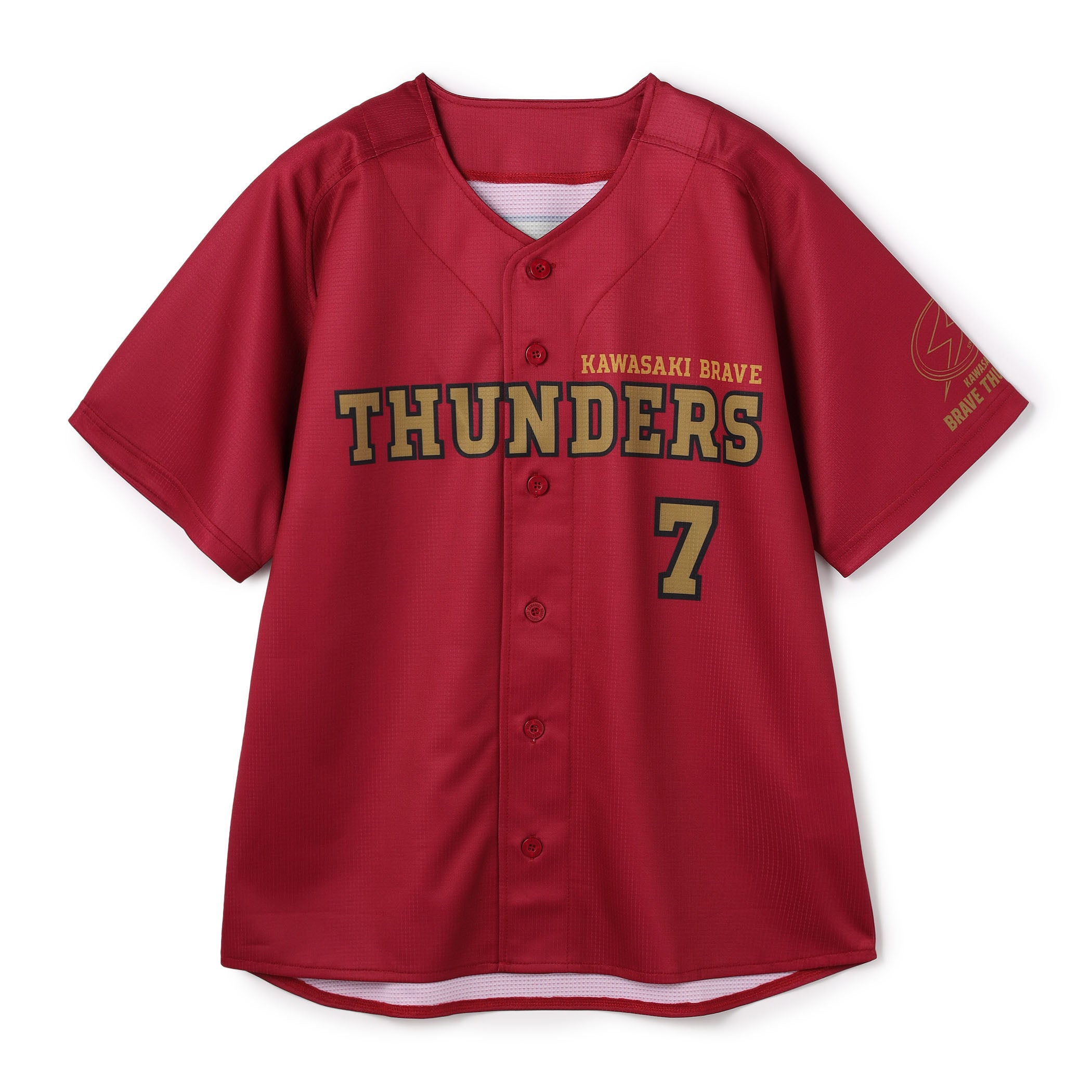 2024-25 BRAVE RED ベースボールシャツ – KAWASAKI BRAVE THUNDERS