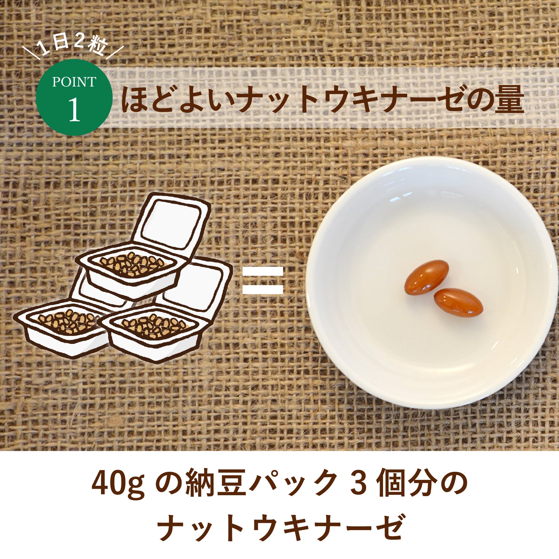 納豆キナーゼ+DHA・EPA さらさら習慣サポートサプリメント 60g (約120