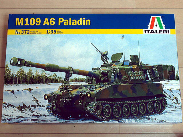 M109A6 パラディン アメリカ軍自走砲 イタレリ 1/35 組立と塗装・製作