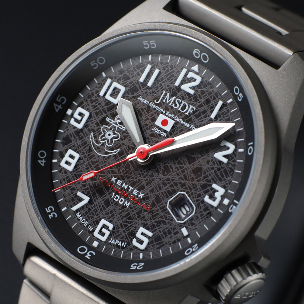 JSDFチタンソーラー 海自モデル メタルベルト仕様 [S815M-06]