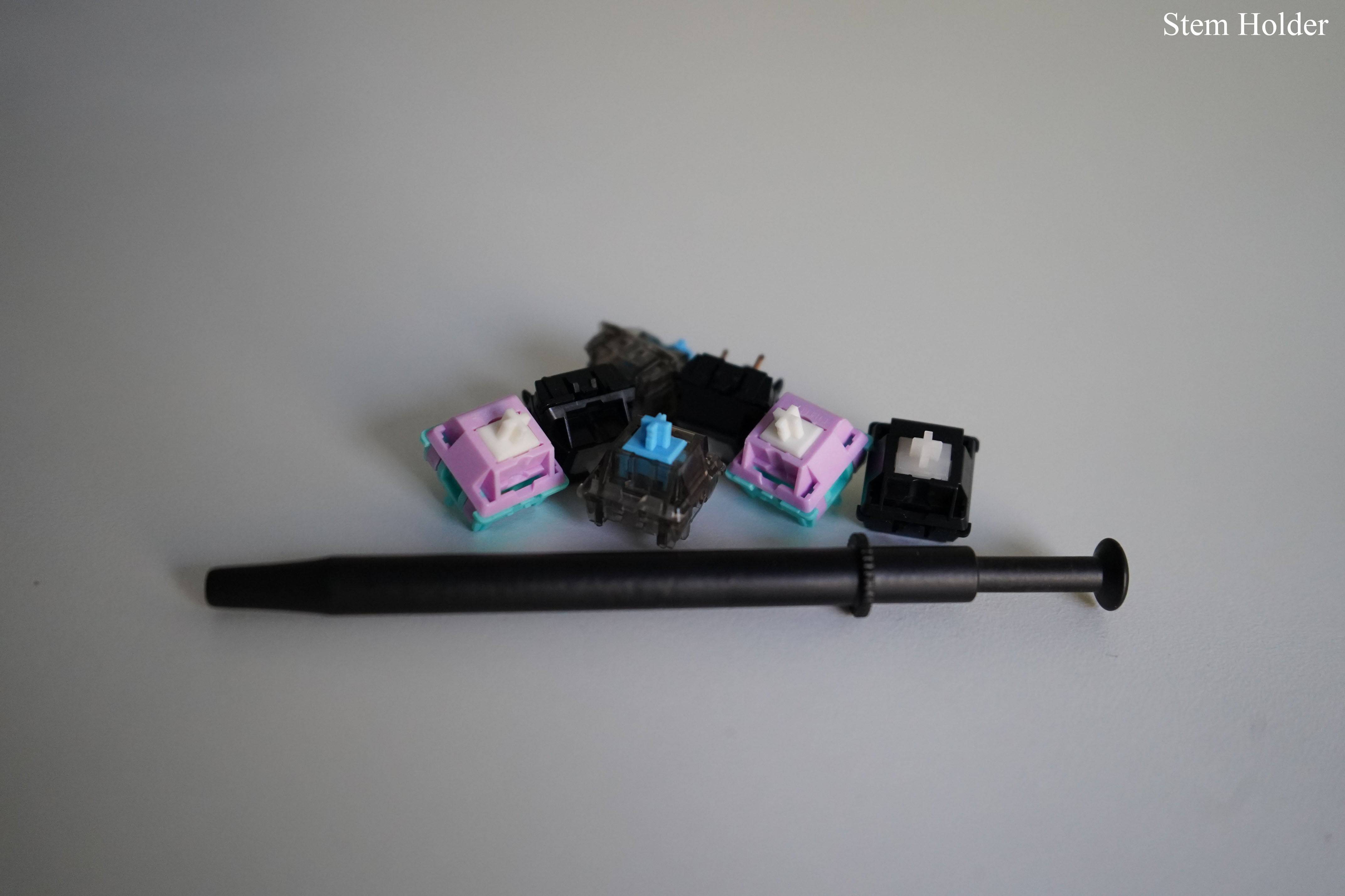 Stem Holder for mechanical switches