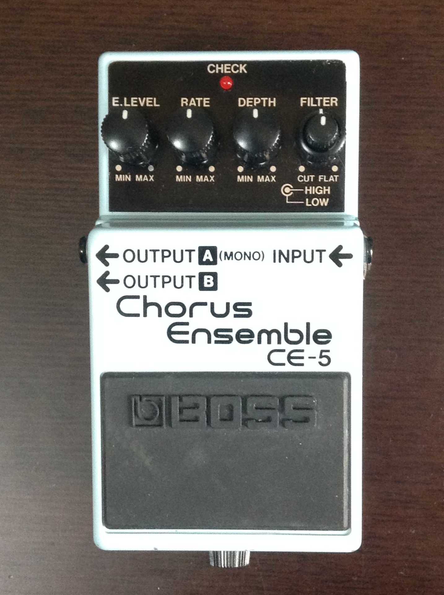BOSS CE-5 Chorus Emsenble (Analog vs Digital &CH-1 比較記): 昔に