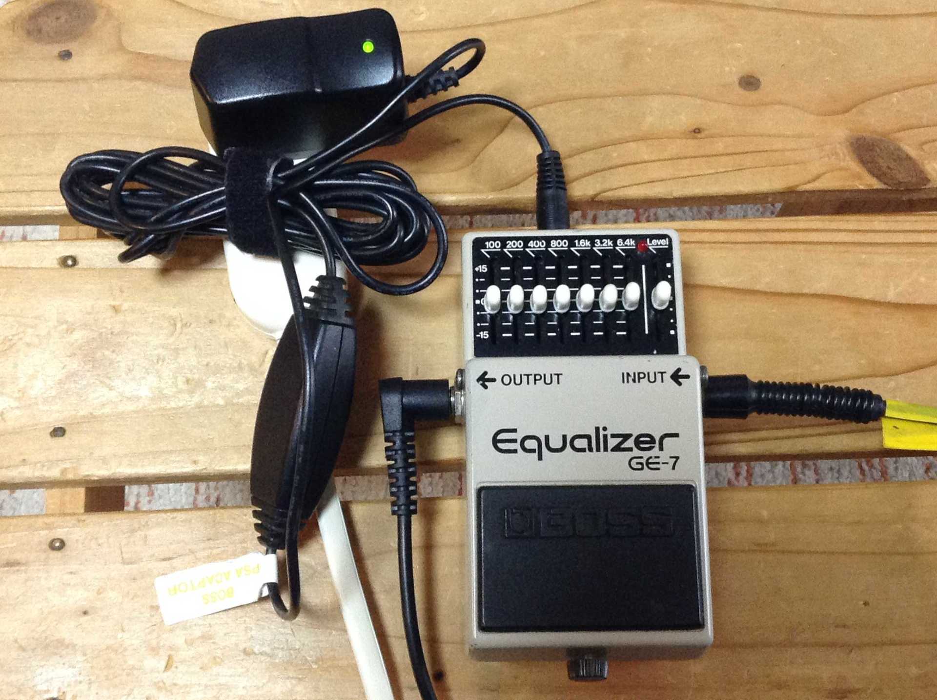 BOSS GE-7 Equalizer(比較記): 昔に比べりゃ 金も入るし・・・・