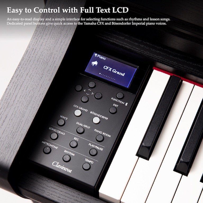 Yamaha Clavinova CLP-735 – Keyboard Concepts Piano Stores