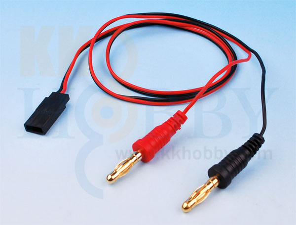 KK HOBBY 】 受信機用バッテリー充電コード（JR（ツメなし）用