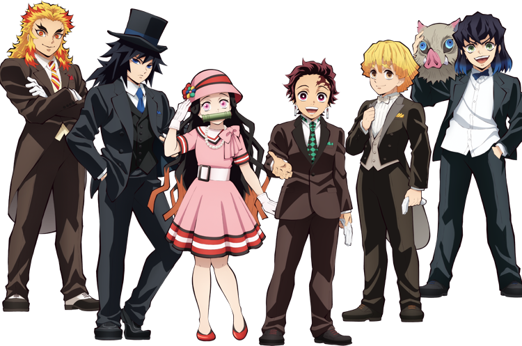 鬼滅の刃 鬼滅の宴 炭治郎ねず子善逸義勇缶バッジセットufotable集英社