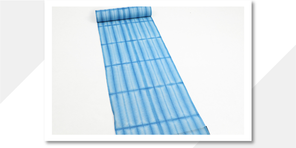 Y3365◇新品 板締め絞り 綿 仕付け糸付 浴衣 洗える夏着物 assort