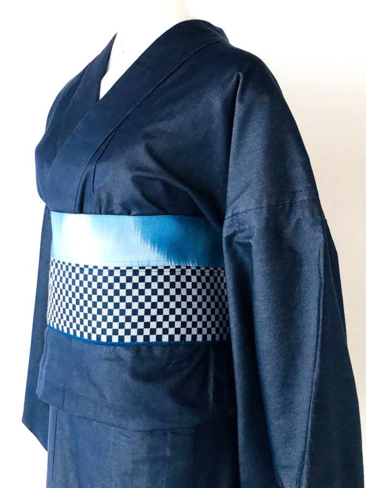 シルクデニム着物 ～無地～ – 岡山の着物通販 児島帯 kojimaobi