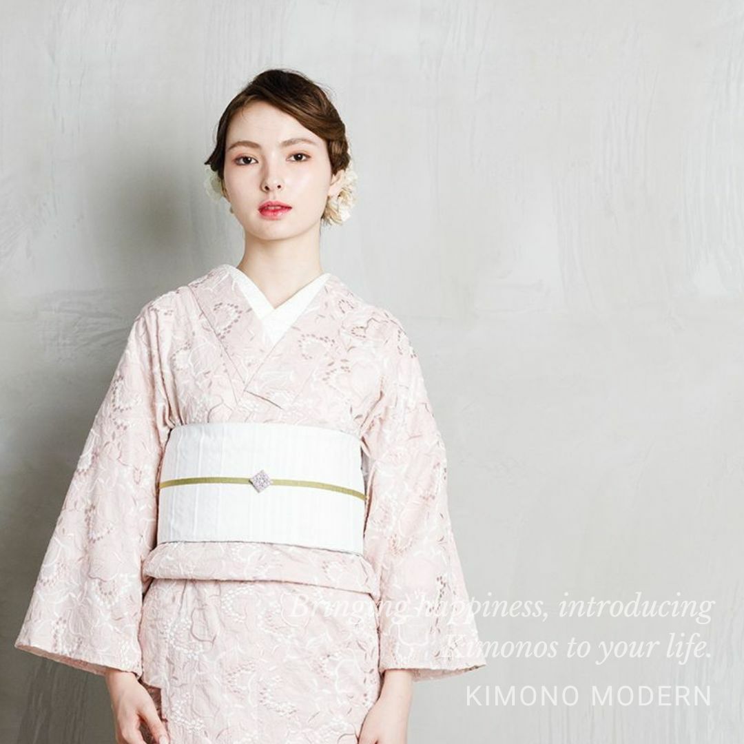 レース刺繍着物＞はんなり&ウツクシ、レース刺繍着物－葡萄－桃花