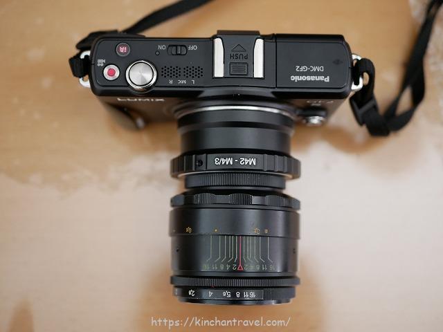 ぐるぐるボケ『HELIOS-44-2 58mm F2』のレビューとプリセット絞りの