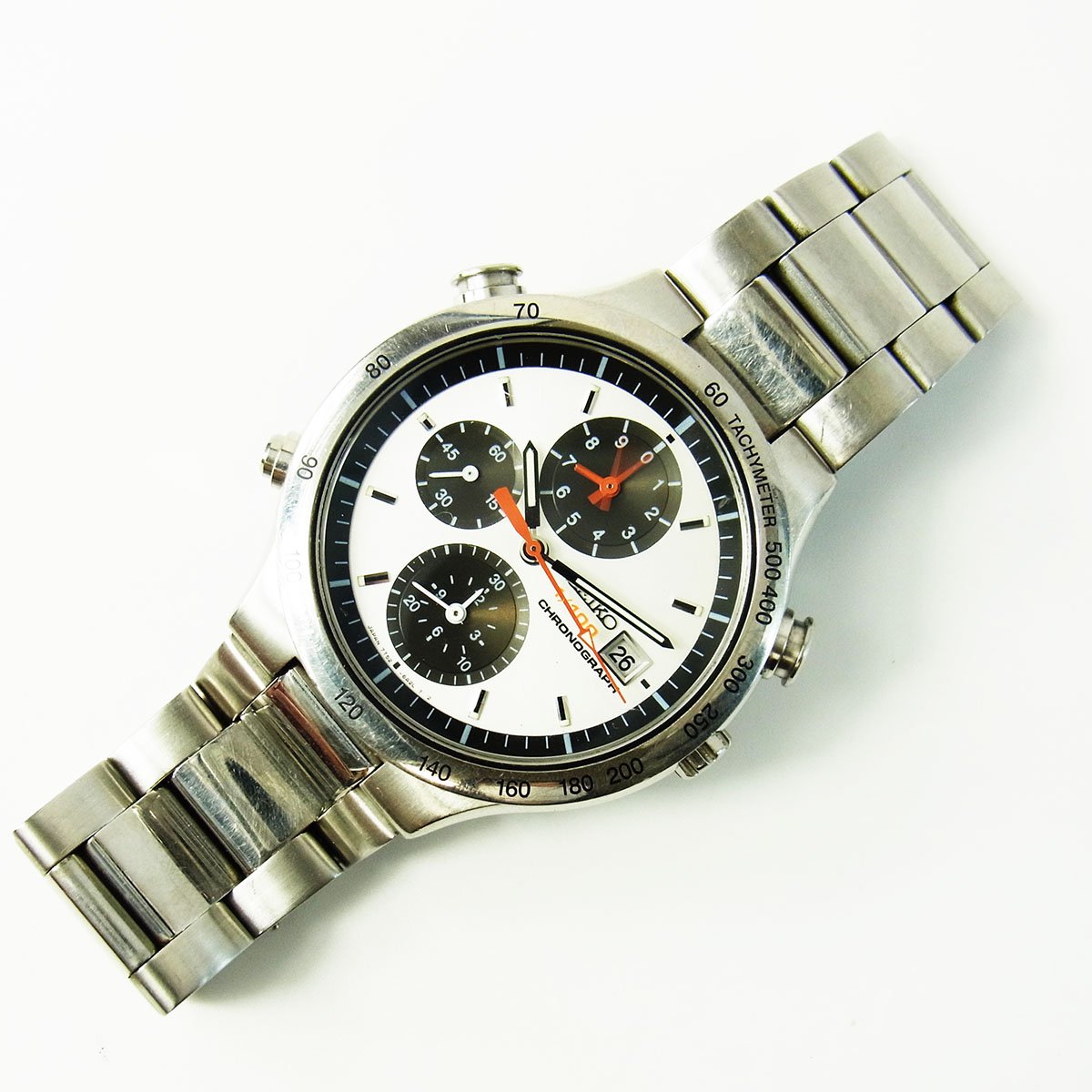 セイコー スピードマスター 7T52-6A20 クォーツ メンズ 腕時計