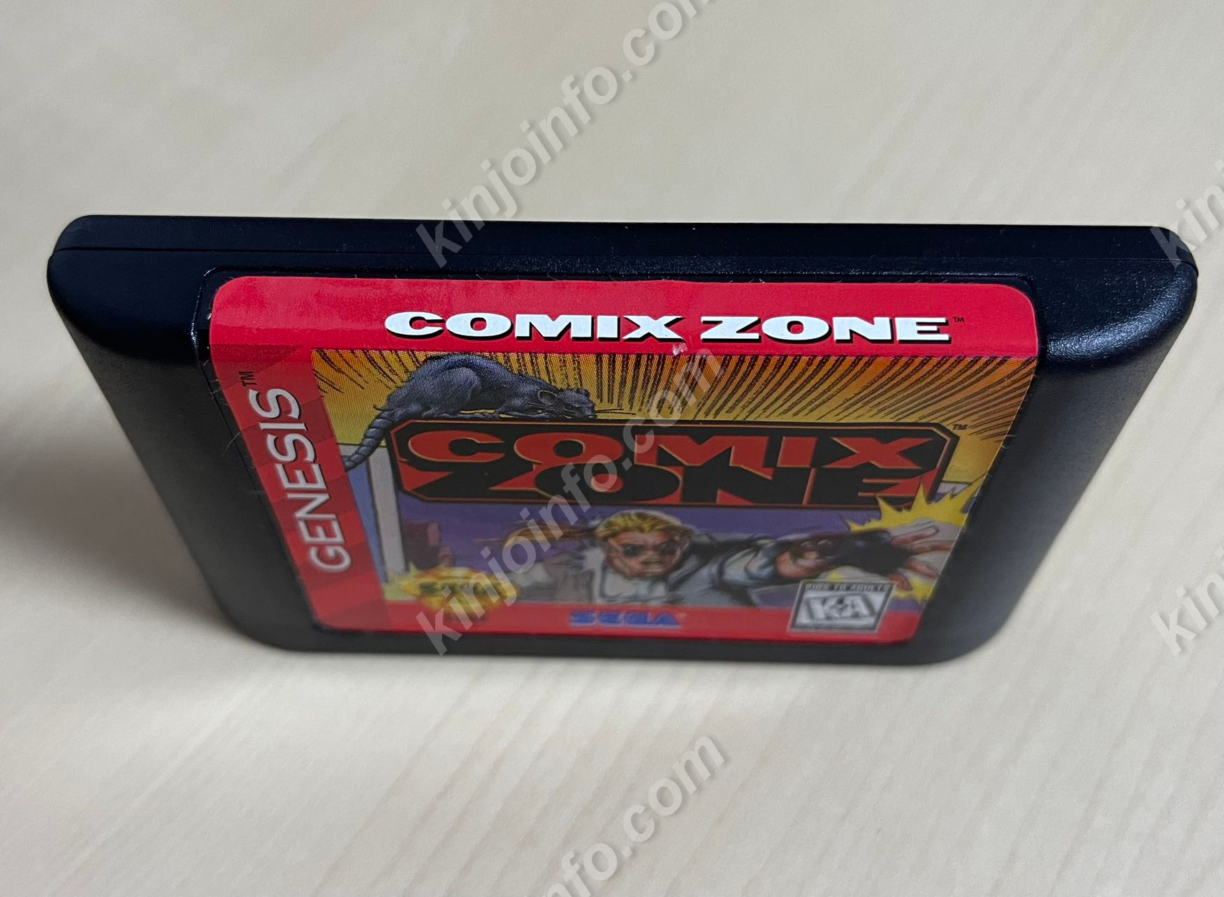 Comix Zone（コミックスゾーン）【中古美品・完品・Genesis北米版