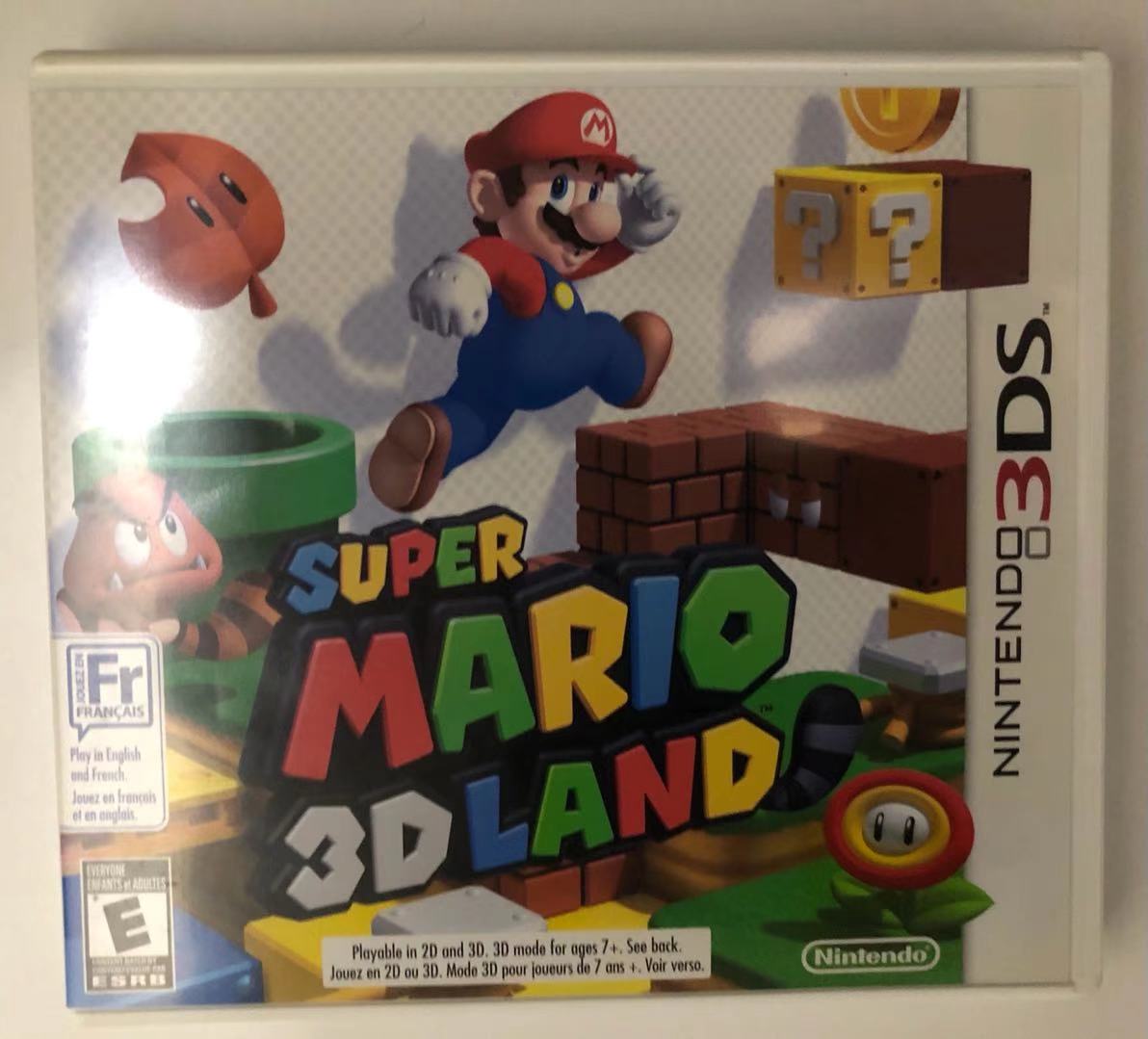 3ds Super Mario 3DLand『スーパーマリオ 3Dランド』【中古美品・3DS