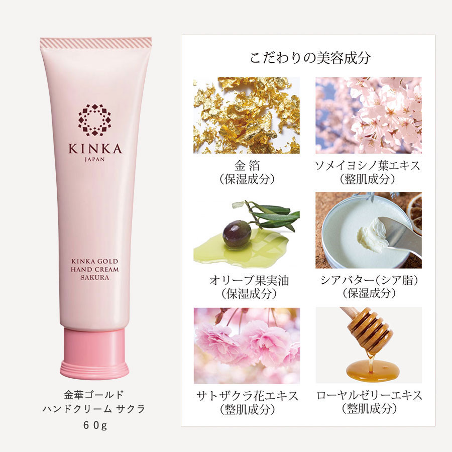 ハンドクリーム＆リップ セット｜桜香る保湿ケアで乾燥対策・春の