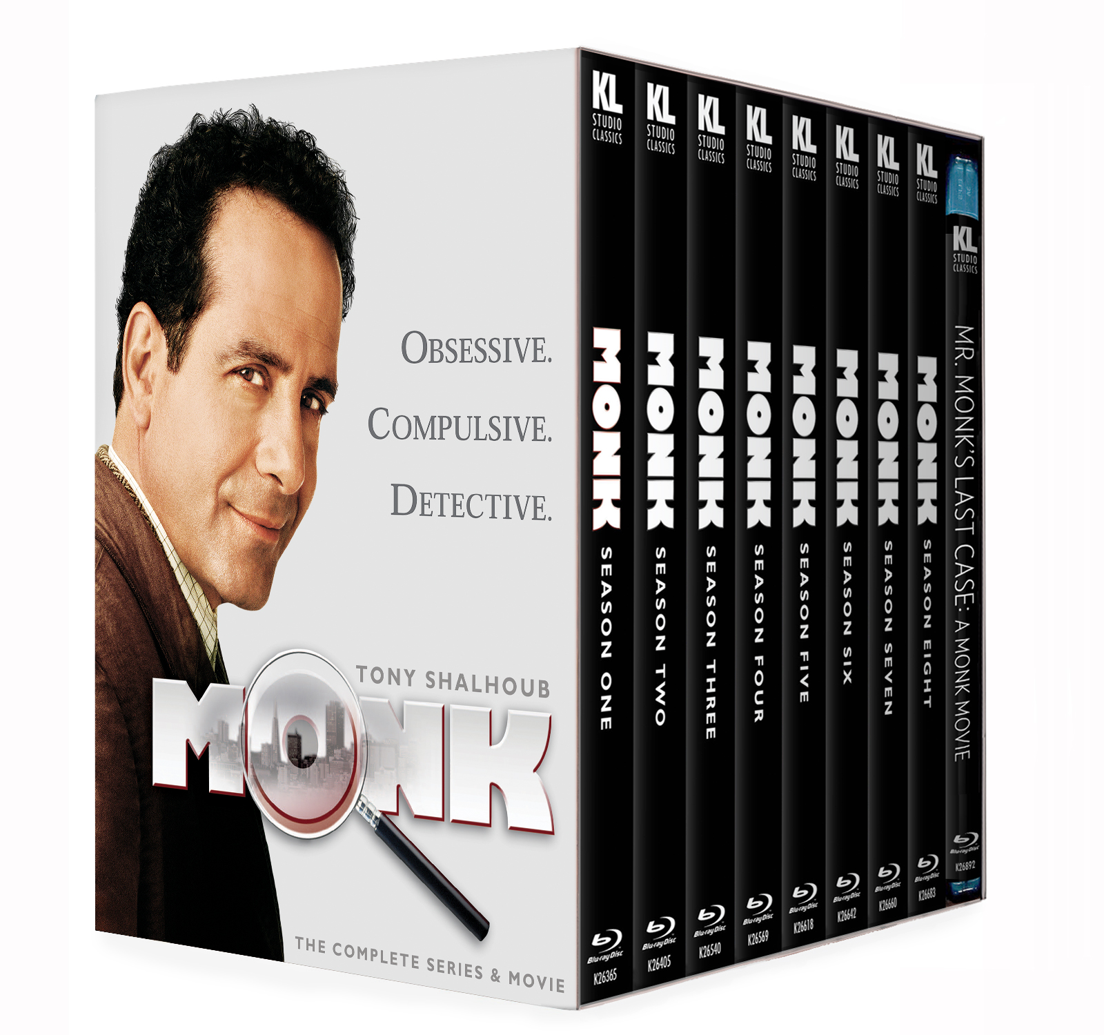 Monk: The Complete Series & Movie (Blu-ray) - Kino Lorber Home Video