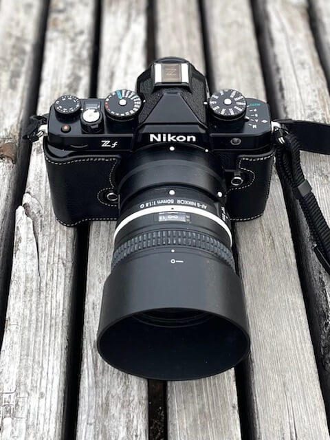 FマウントのGレンズをFTZ IIを介してNikon Zfに装着するの、けっこう