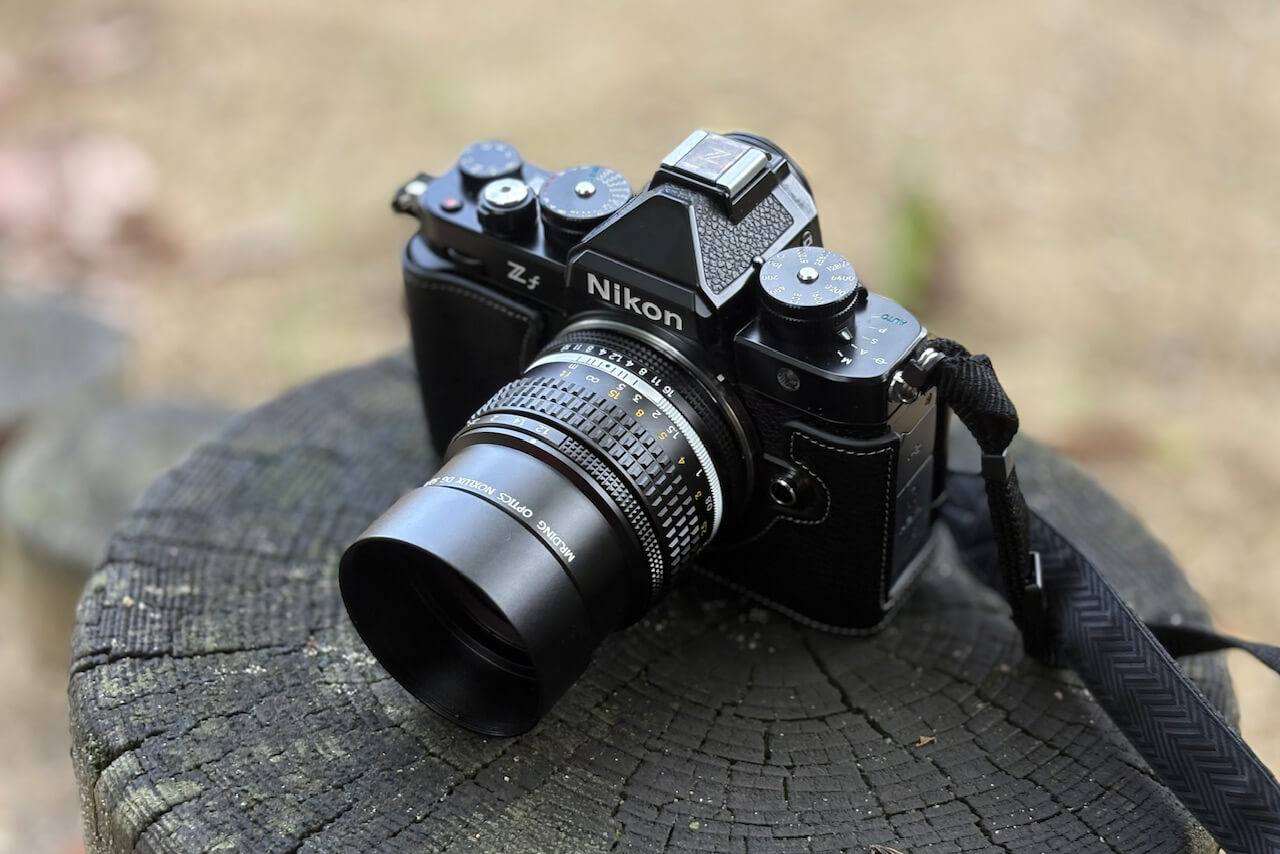 アダプター無しで、あのオールドニッコールの気分に浸るMr.Ding Noxlux