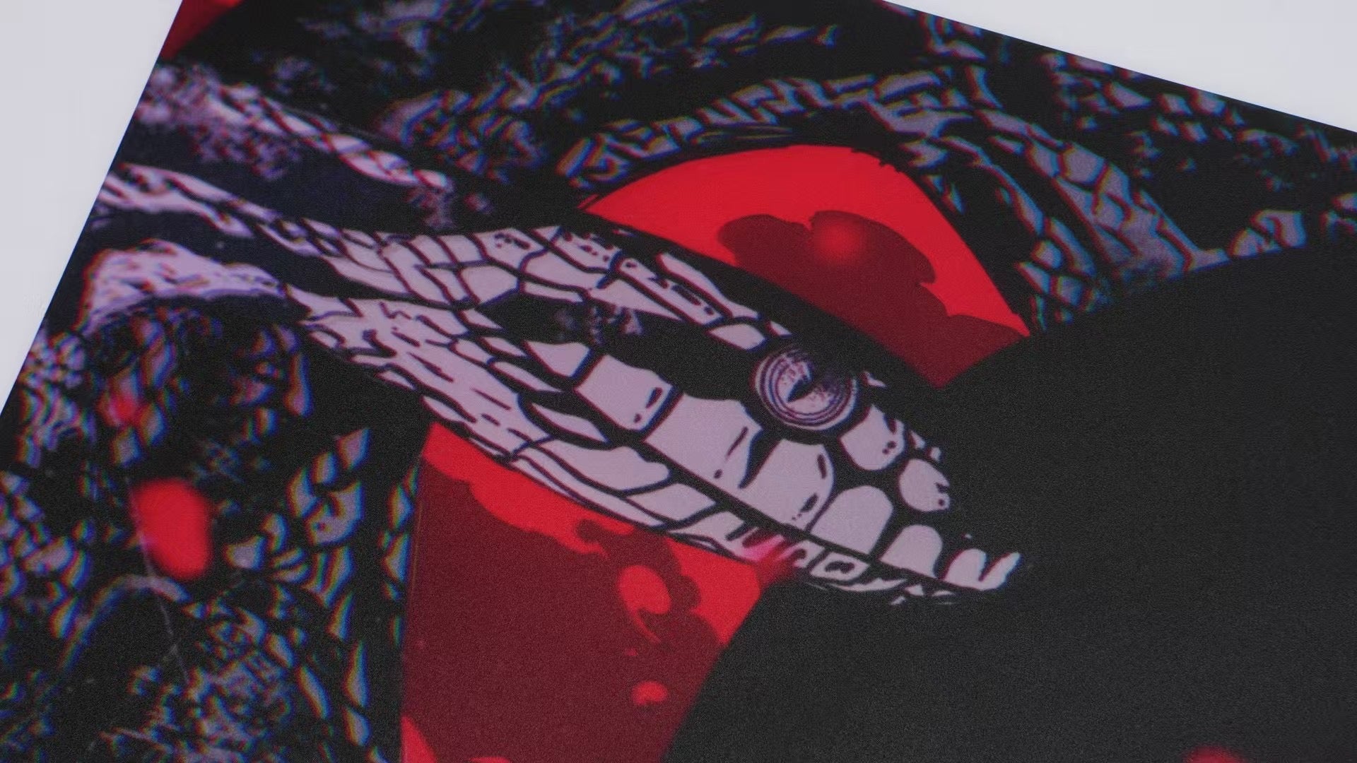 AbyssGaming 紅玉【ガラス製マウスパッド】