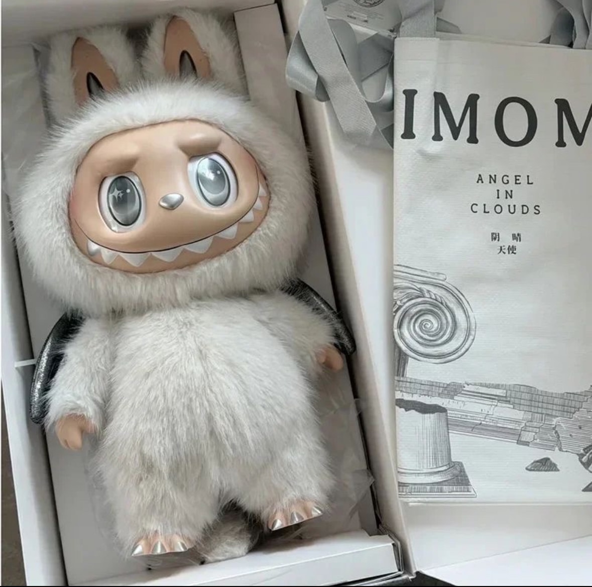 Buy Pop Mart The Monsters Labubu Zimomo Angel in Clouds Figure +