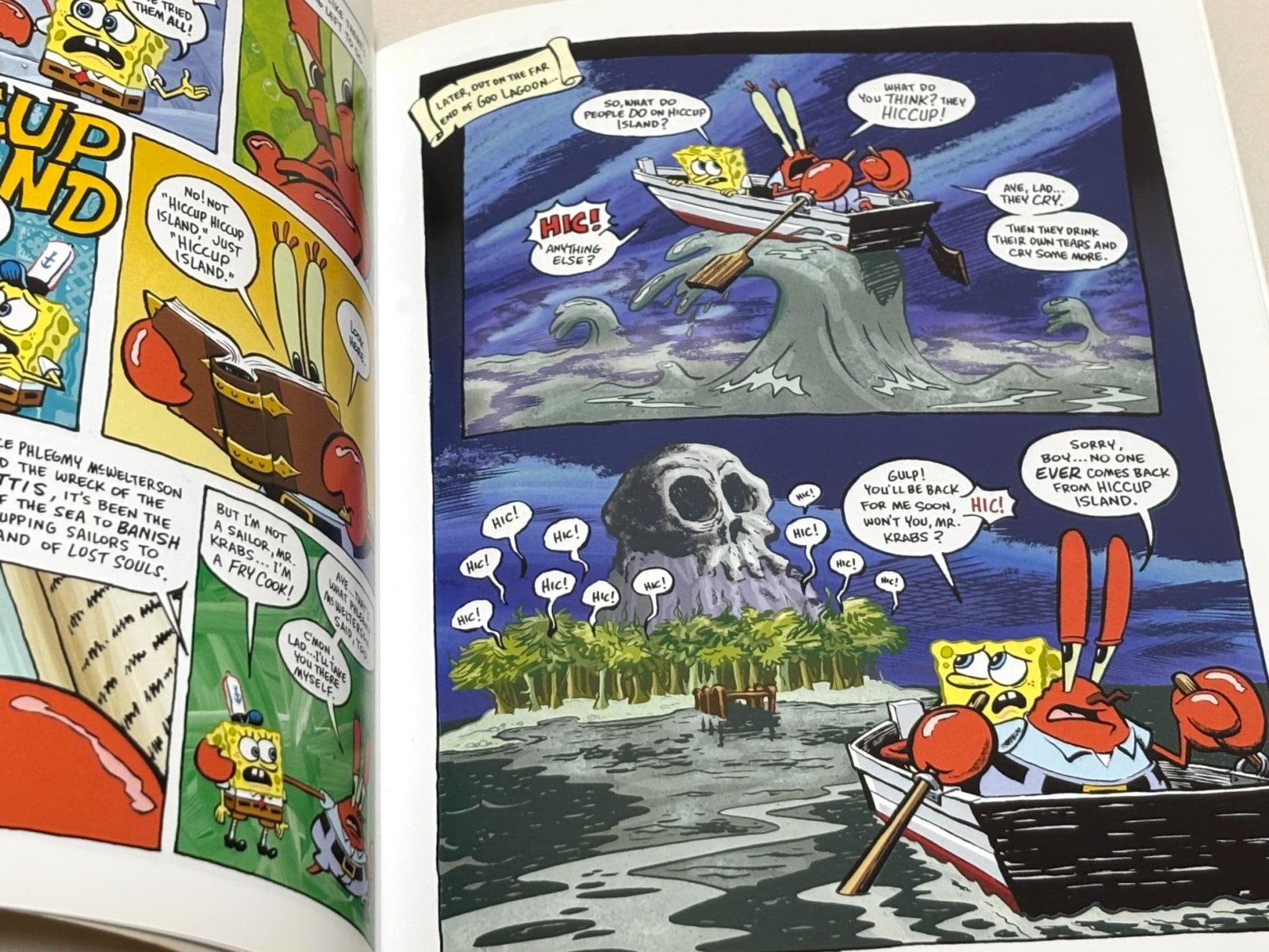 英語絵本】SpongeBob Comic Crazy｜スポンジ・ボブのキャラクターたち