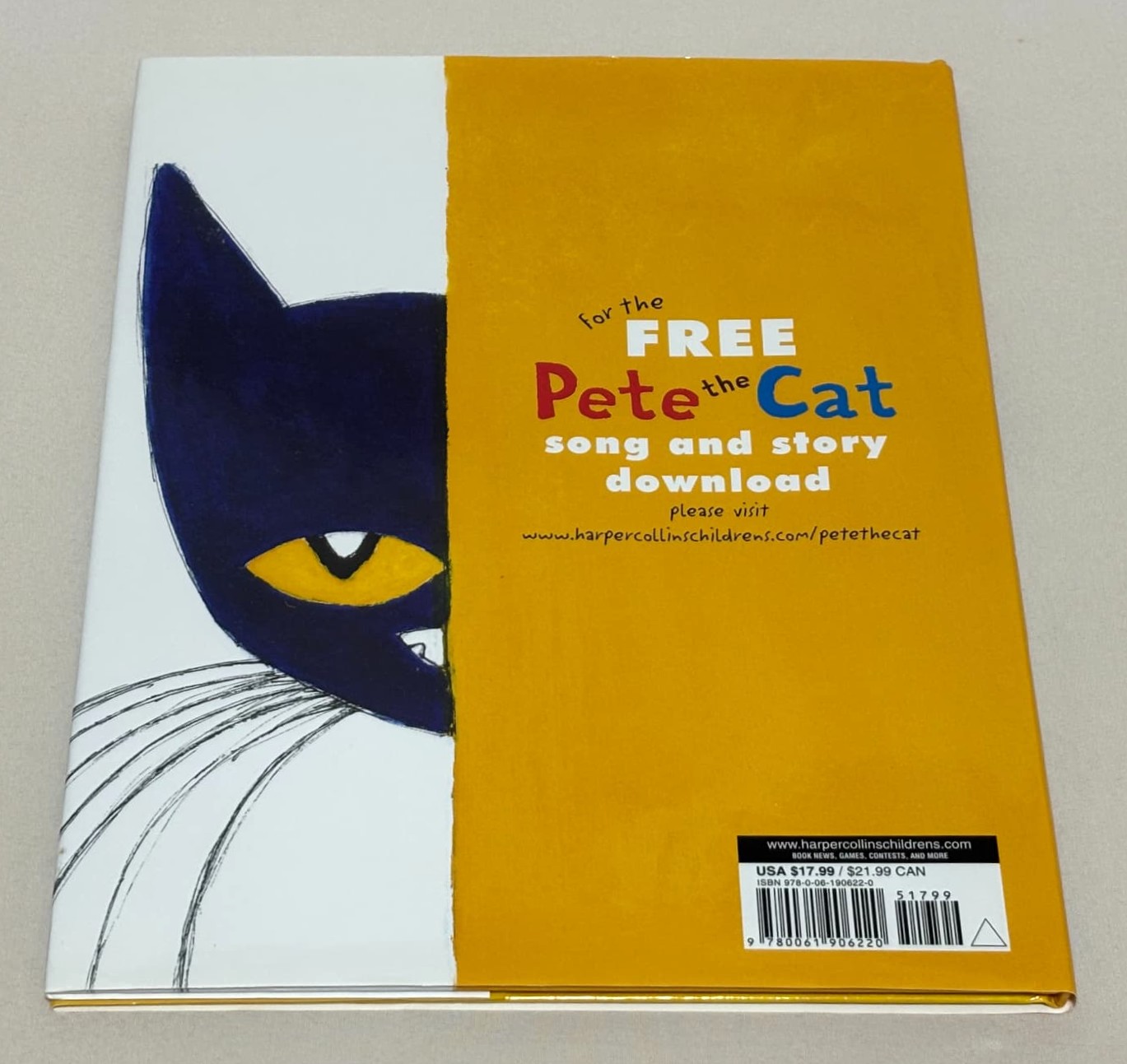 英語絵本】Pete the Cat: I Love My White Shoes（Eric Litwin／ハード