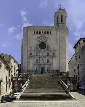 Girona Cathedral Facts for Kids