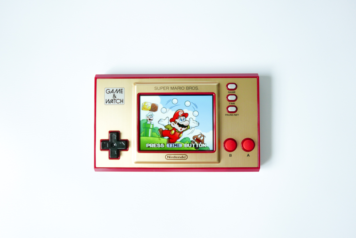 レトロゲーのススメ。『ゲーム&ウオッチ スーパーマリオブラザーズ』を