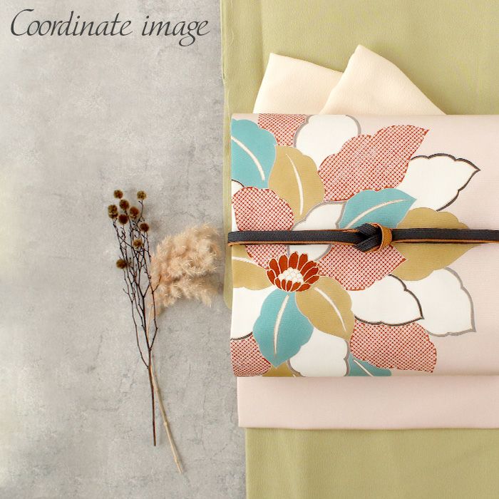 名古屋帯 黒 九寸 帯 ＜ 音楽会 ＞ 正絹 仕立て上がり 全通柄