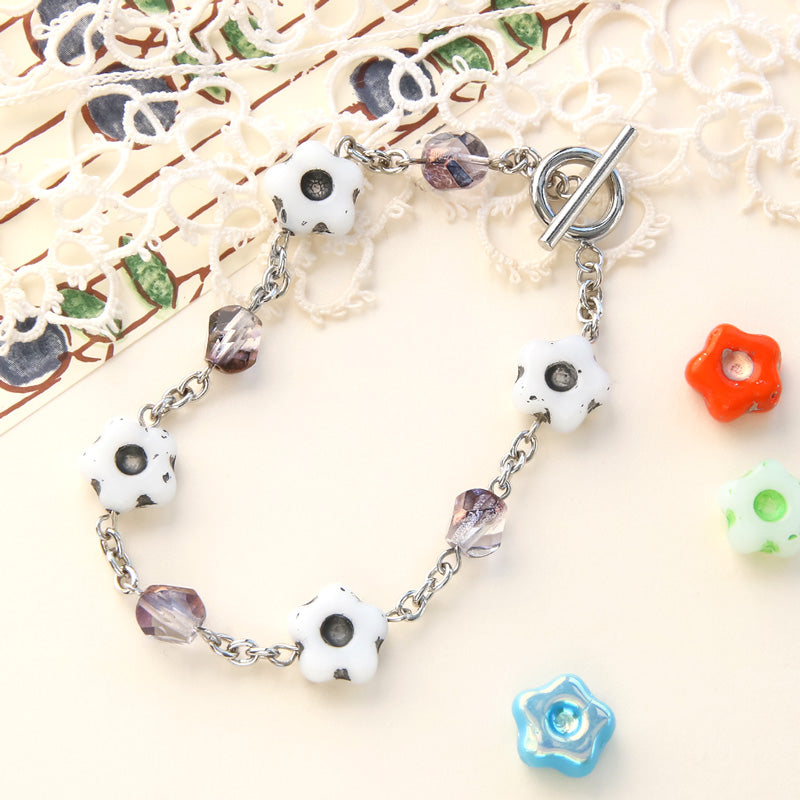 レシピNo.KR1003 チェコデイジーとナゲットカットのシンプル