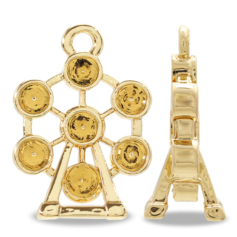 石座チャーム 観覧車 #1088 PP18用 – 貴和製作所オンラインストア