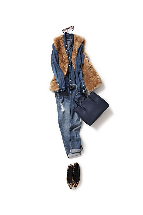 コラボしてつくったこだわりのデニムシャツ / TOPS / Kyoko Kikuchi's