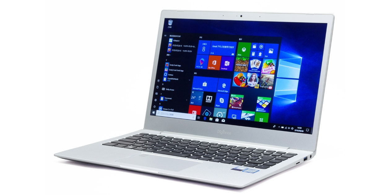 ドスパラ Altair F-13KR レビュー：アルミボディで軽量スリムな