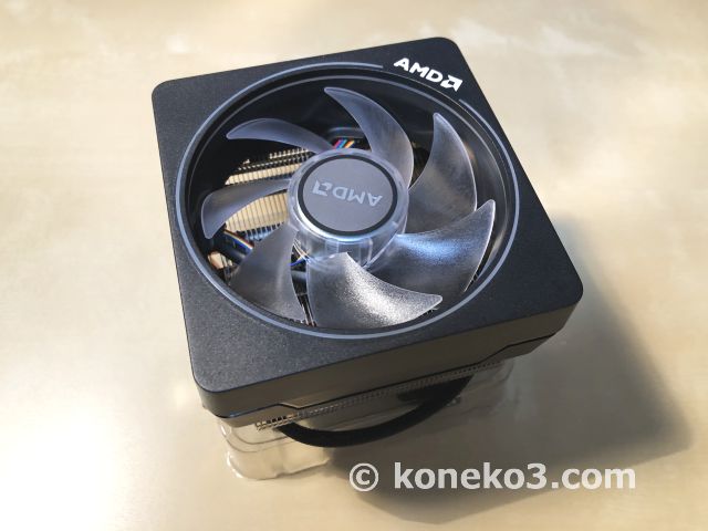 AMD｢Ryzen 5 3600｣と｢Wraith Stealth｣｢Wraith PRISM｣