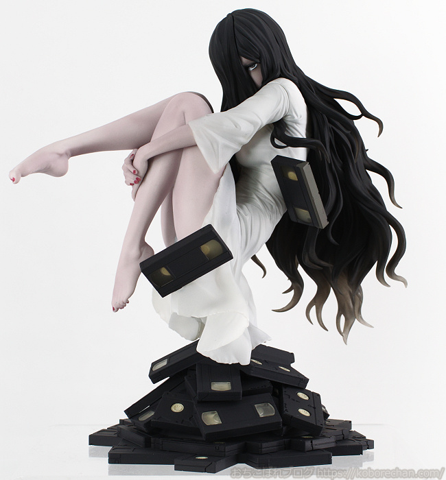 フィギュアレビュー】HORROR美少女 貞子(恐怖顔パーツ付属