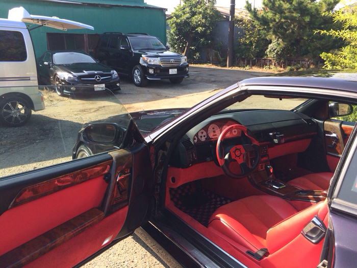 メルセデスベンツ・ケーニッヒスペシャル R129 500SL (内装)