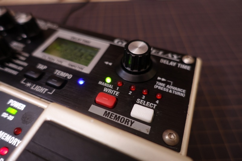 BOSS DD-20 GIGA DELAY（SELECTスイッチの復元）」: こいち時間