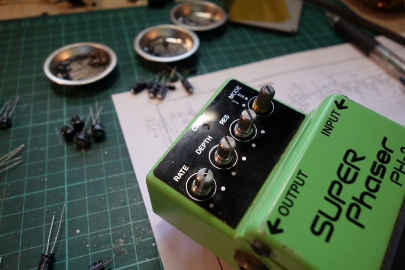 BOSS PH-2 SUPER Phaser（エフェクト音が出ません）」: こいち時間