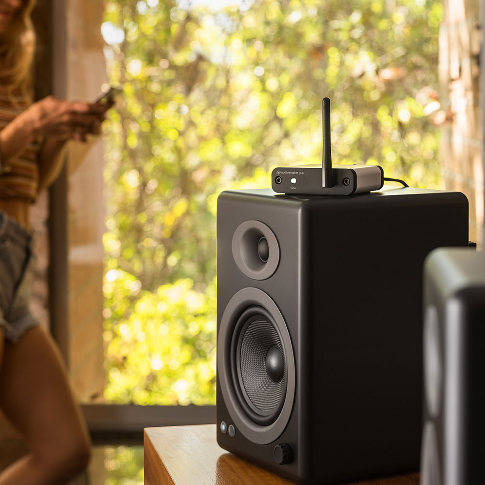 Audioengine A1ワイヤレス・パワードスピーカー及びB-Fiマルチルーム