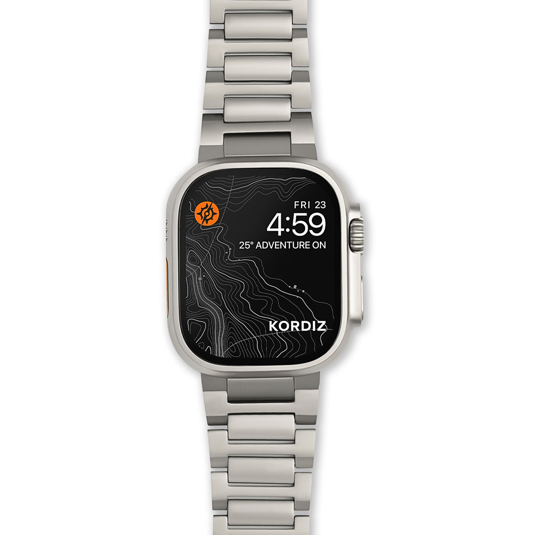 Ultimate Apple Watch Ultra Band - Titanium Comfort