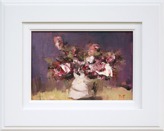 友成晴雄「ヴェニス」油絵・F4号 絵画買取・販売の小竹美術