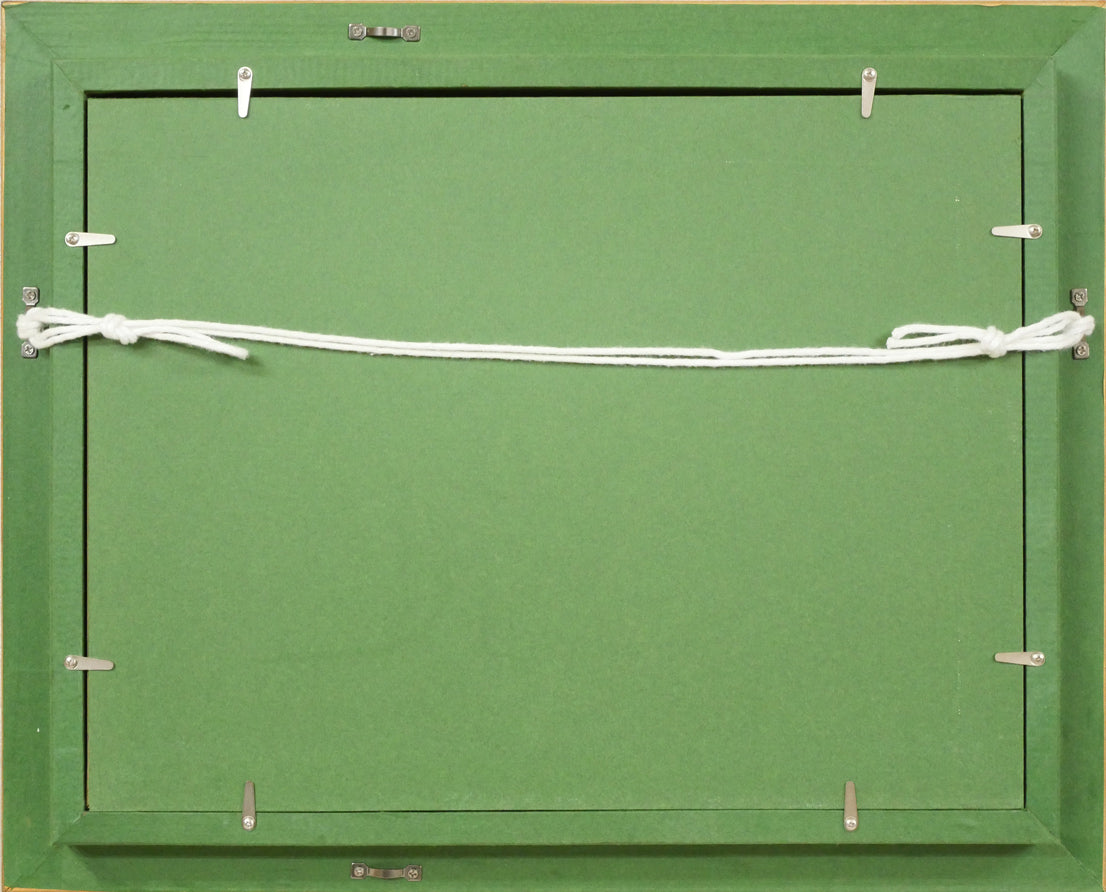 山岸正巳「岩内漁港」油絵・F4号 絵画買取・販売の小竹美術