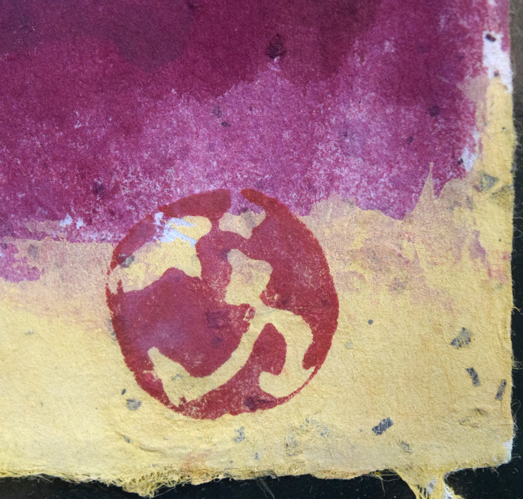 山谷芳弘「筆と器」紙に彩色・20号 絵画買取・販売の小竹美術