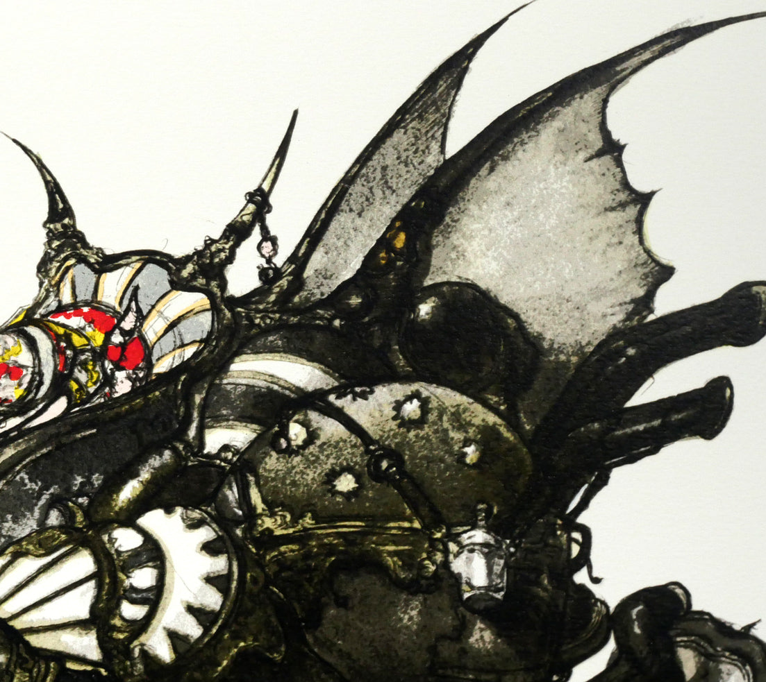 天野喜孝「アーマー（FF6 魔導アーマー ティナ）」リトグラフ 絵画買取