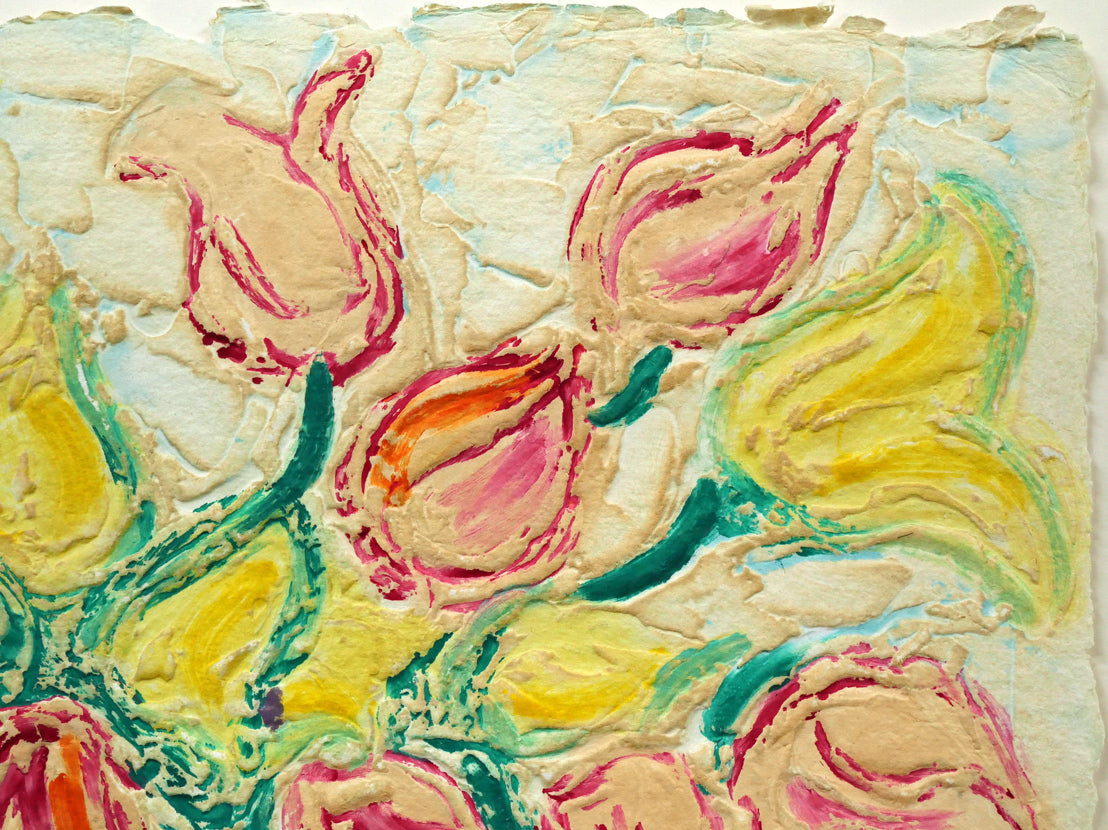 アンドレ コタボ（Andre COTTAVOZ）「チューリップ」カーボランダム