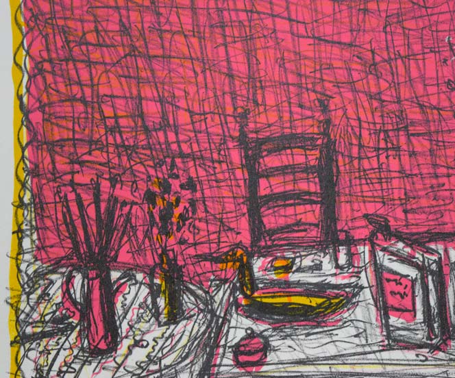 小野州一「静物」リトグラフ 絵画買取・販売の小竹美術